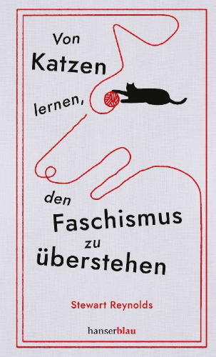 Buchcover und Innenansicht für das Buch: Lessons from Cats for Surviving Fascism