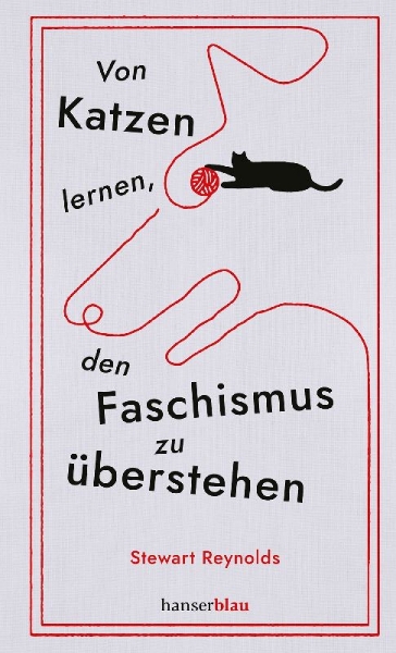 Buchcover und Innenansicht für das Buch: Lessons from Cats for Surviving Fascism