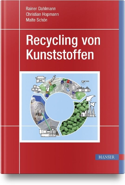 Buchcover und Innenansicht für das Buch: Recycling von Kunststoffen