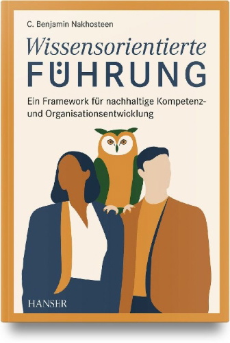Buchcover und Innenansicht für das Buch: Wissensorientierte Führung