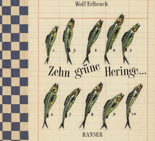 Buchcover und Innenansicht für das Buch: Zehn grüne Heringe