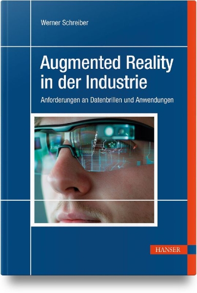 Buchcover und Innenansicht für das Buch: Augmented Reality in der Industrie