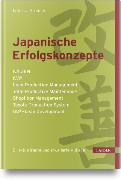 Buchcover und Innenansicht für das Buch: Japanische Erfolgskonzepte