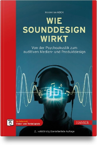 Buchcover und Innenansicht für das Buch: Wie Sounddesign wirkt