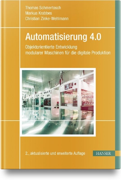 Buchcover und Innenansicht für das Buch: Automatisierung 4.0