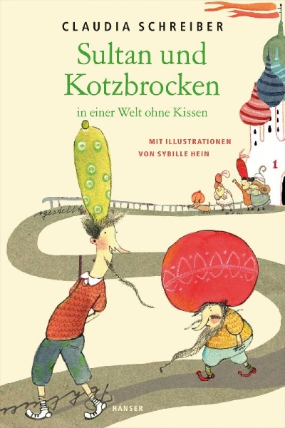 Buchcover und Innenansicht für das Buch: Sultan und Kotzbrocken in einer Welt ohne Kissen