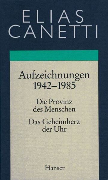 Buchcover und Innenansicht für das Buch: Gesammelte Werke 04. Aufzeichnungen 1942 - 1985