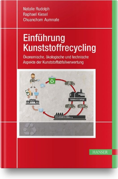 Buchcover und Innenansicht für das Buch: Einführung Kunststoffrecycling