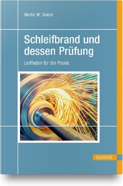 Buchcover und Innenansicht für das Buch: Schleifbrand und dessen Prüfung