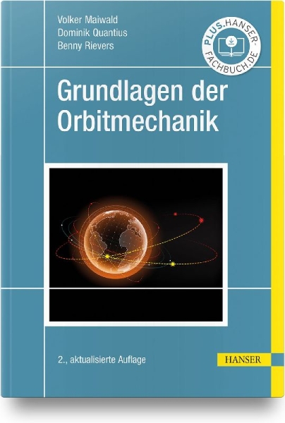 Buchcover und Innenansicht für das Buch: Grundlagen der Orbitmechanik