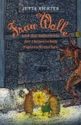 Buchcover und Innenansicht für das Buch: Frau Wolle und das Geheimnis der chinesischen Papierschirmchen