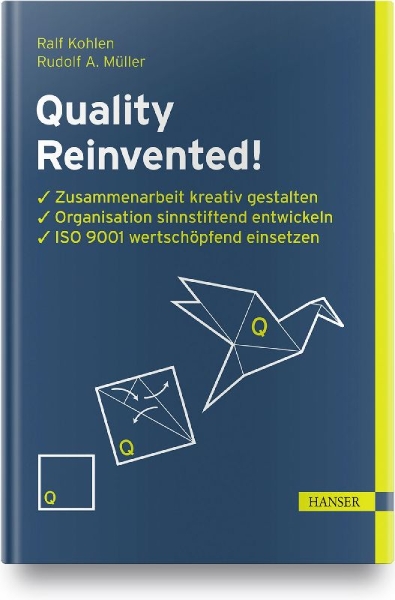 Buchcover und Innenansicht für das Buch: Quality Reinvented!