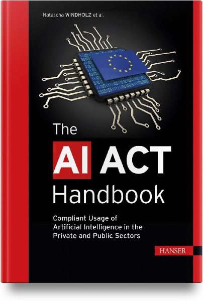 Buchcover und Innenansicht für das Buch: The AI Act Handbook