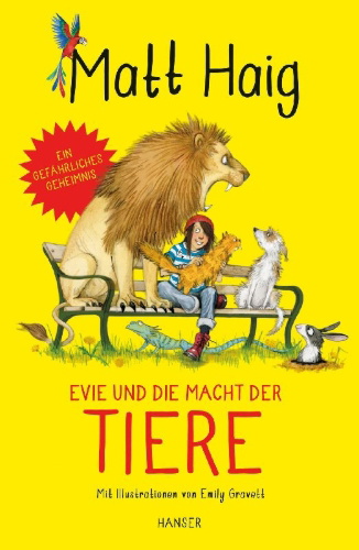 Buchcover und Innenansicht für das Buch: Evie and the Animals