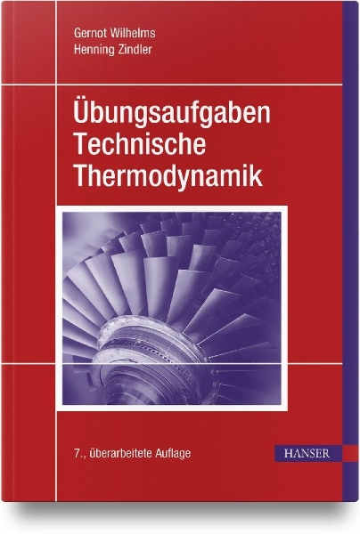 Buchcover und Innenansicht für das Buch: Übungsaufgaben Technische Thermodynamik