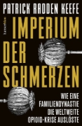 Buchcover und Innenansicht für das Buch: Empire of Pain: The Secret History of the Sackler Dynasty