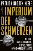 Buchcover und Innenansicht für das Buch: Empire of Pain: The Secret History of the Sackler Dynasty