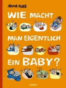 Buchcover und Innenansicht für das Buch: Hvordan lager man en baby?