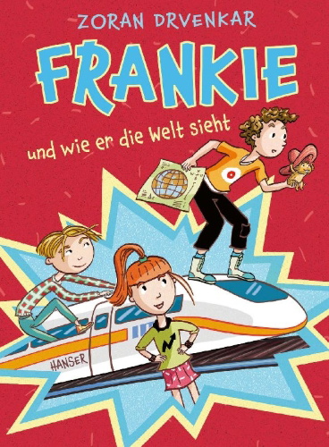 Buchcover und Innenansicht für das Buch: Frankie und wie er die Welt sieht