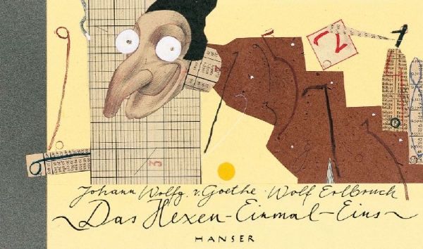 Buchcover und Innenansicht für das Buch: Hexeneinmaleins