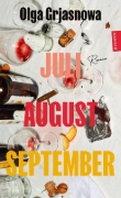 Buchcover und Innenansicht für das Buch: Juli, August, September