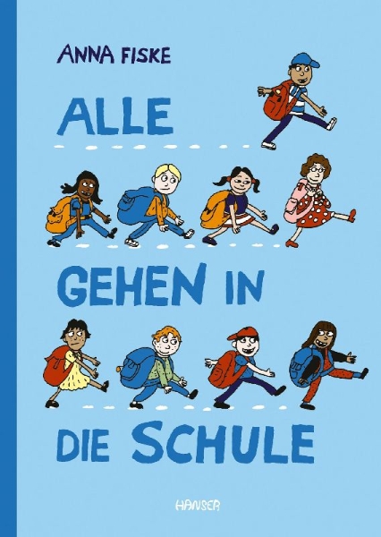 Buchcover und Innenansicht für das Buch: Hvordan begynner man på skolen?