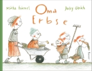 Buchcover und Innenansicht für das Buch: Oma Erbse