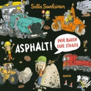 Buchcover und Innenansicht für das Buch: Asfaltia! (Construction series 1)