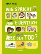 Buchcover und Innenansicht für das Buch: Hvordan snakker man om døden?