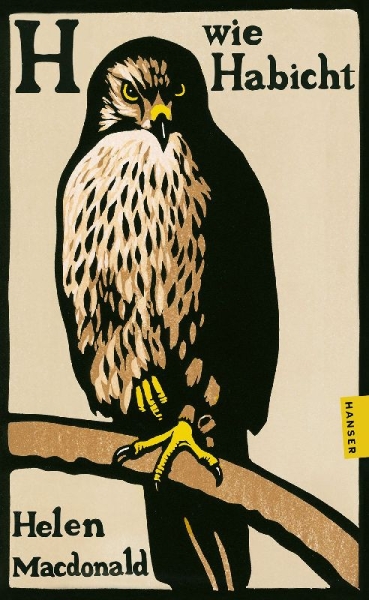 Buchcover und Innenansicht für das Buch: H IS FOR HAWK