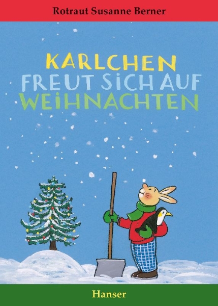 Buchcover und Innenansicht für das Buch: Karlchen freut sich auf Weihnachten
