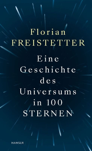 Buchcover und Innenansicht für das Buch: Eine Geschichte des Universums in 100 Sternen