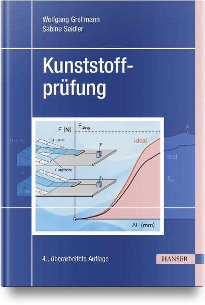 Buchcover und Innenansicht für das Buch: Kunststoffprüfung