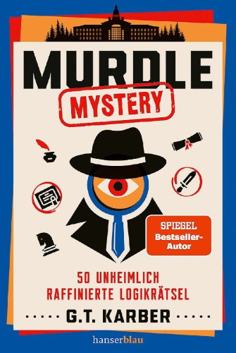 Buchcover und Innenansicht für das Buch: MURDLE: THE SCHOOL OF MYSTERY