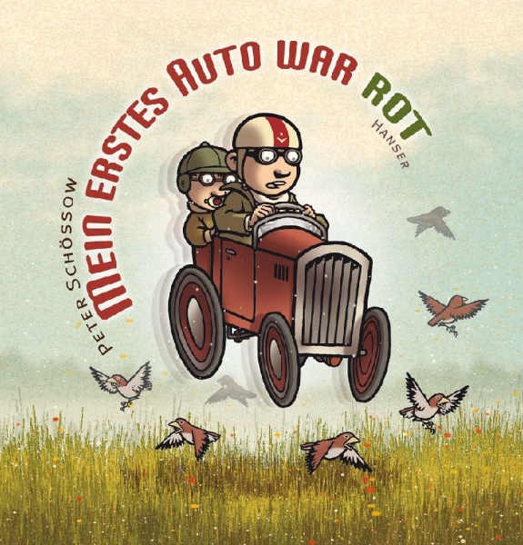 Buchcover und Innenansicht für das Buch: Mein erstes Auto war rot