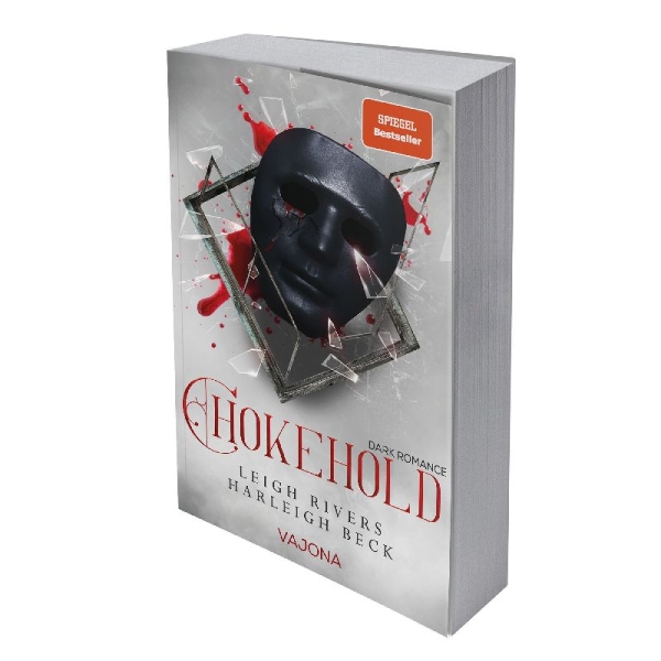 Buchcover und Innenansicht für das Buch: Chokehold: A Dark MM Romance