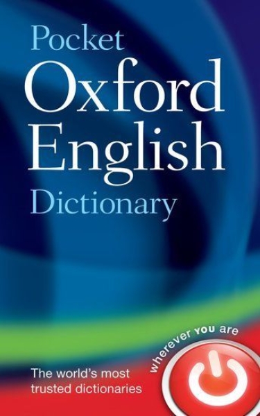 Buchcover und Innenansicht für das Buch: Pocket Oxford English Dictionary