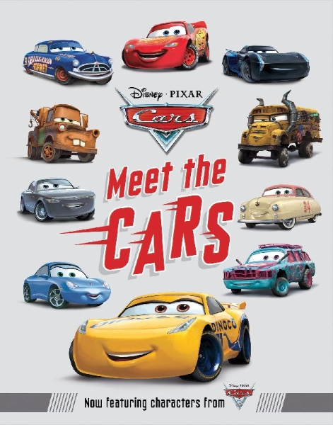 Buchcover und Innenansicht für das Buch: Disney/Pixar: Meet the Cars