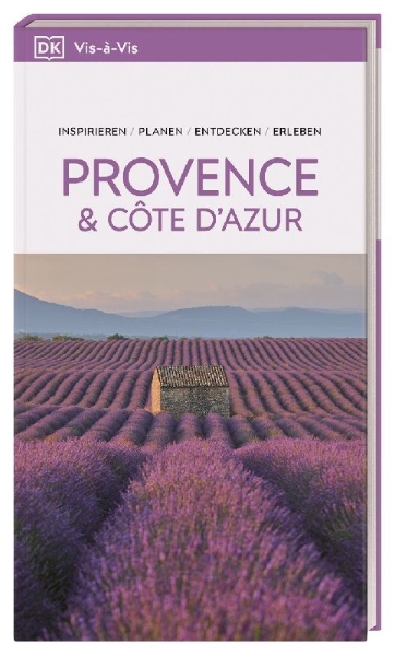 Buchcover und Innenansicht für das Buch: Vis-à-Vis Reiseführer Provence & Côte d'Azur