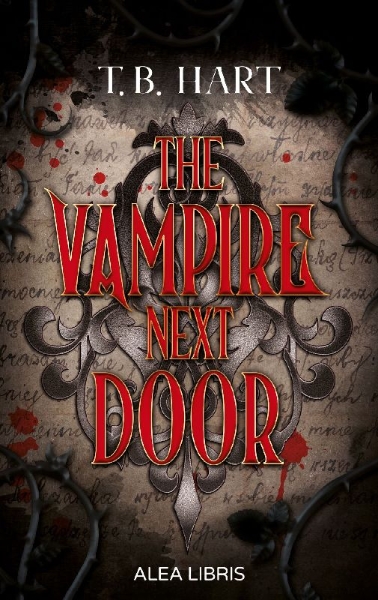 Buchcover und Innenansicht für das Buch: The Vampire Next Door | Farbschnitt in der 1. Auflage