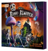 Buchcover und Innenansicht für das Buch: Kuno Klapper und das große Geistertreffen