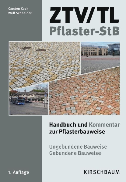 Buchcover und Innenansicht für das Buch: ZTV/TL Pflaster-StB