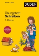 Buchcover und Innenansicht für das Buch: Übungsheft - Schreiben 1. Klasse