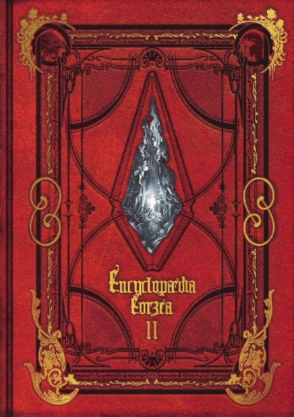 Buchcover und Innenansicht für das Buch: Encyclopaedia Eorzea ~The World of Final Fantasy XIV~  Volume II