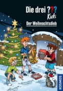 Buchcover und Innenansicht für das Buch: Die drei ??? Kids, 57, Der Weihnachtsdieb (drei Fragezeichen)