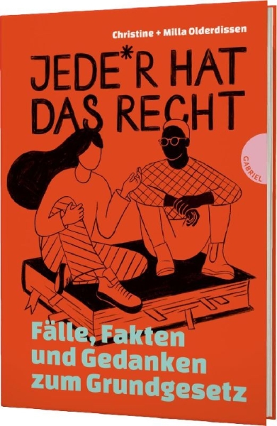 Buchcover und Innenansicht für das Buch: Jede*r hat das Recht