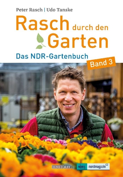 Buchcover und Innenansicht für das Buch: Rasch durch den Garten