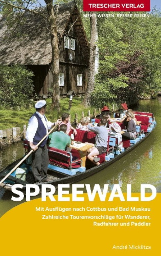 Buchcover und Innenansicht für das Buch: TRESCHER Reiseführer Spreewald