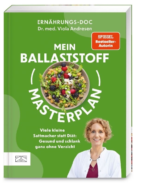 Buchcover und Innenansicht für das Buch: Mein Ballaststoff-Masterplan