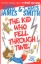 Buchcover und Innenansicht für das Buch: The Kid Who Fell Through Time